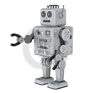 Robot tin toy