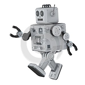 Robot tin toy