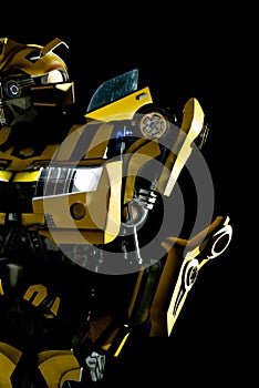 Robot Transformer Bumblebee car