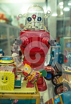Robot vintage in thailand