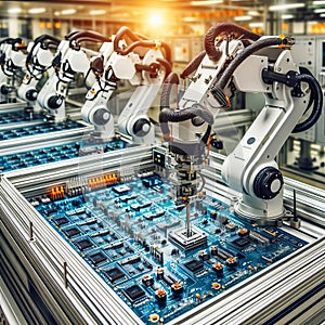 Robotic Arm Assembly Line