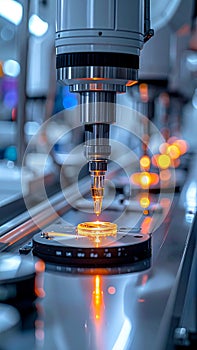 Robotic Arm in High-Tech Manufacturing