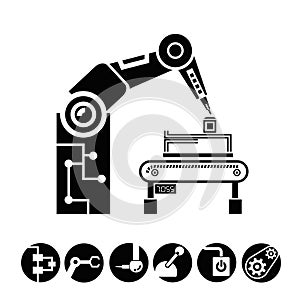 Robotic arm, manufacturing concept