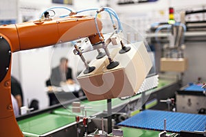 Robotic arm for packing