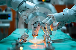 Robotic Arms Assist in Surgery