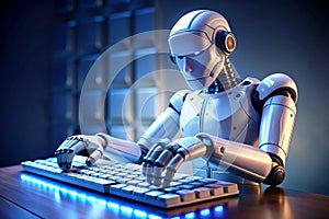 Robotic Communication: The Role of AI in Future Text-Based Interactions photo