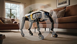 Robotic Companion in a Cozy Home