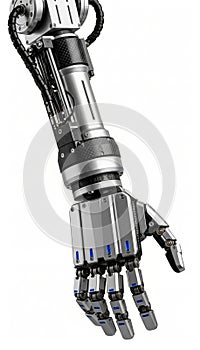 Robotic hand designed with advanced technology for precision tasks in engineering and robotics applications