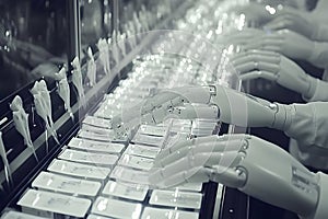 AI Robotic Assembly Line