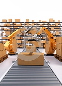 Robotic Palletising and Packaging