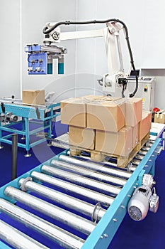 Robotic palletizer