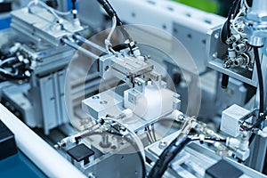 Robotic pneumatic input to robot handle grip handle