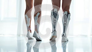 Robotic prostheses for people