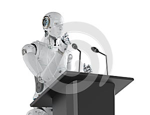 Robotic public speaker photo