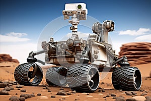Robotic Rover on Mars. Navigating Terrain, Conducting Experiments, and Uncovering Mysteries