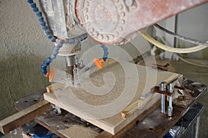 Robotic stone milling machine