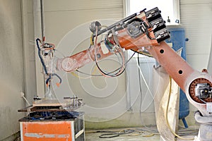 Robotic stone milling machine
