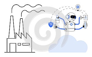 Robotics and Automation Transforming Factory Processes with Advanced Technology Integration