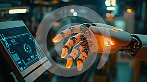 AI-Driven Automation: Robotic Hand Controlling Intelligent Factory Systems in Industry 4.0