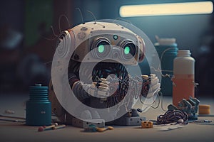 Robotics and intelligent robots. AI Generated