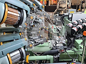 Robotics in the proces of weaving Textile Museum Tilburg