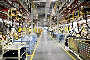 Robotics production lines photo