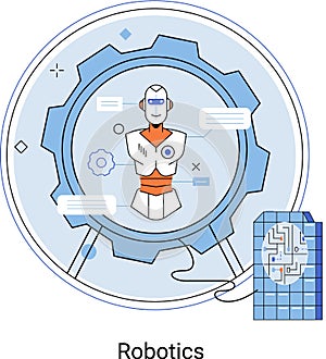 Robotics scientific and technical base for design, development, production and application of robots