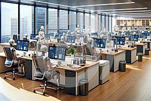 Robots in Modern Office Environment
