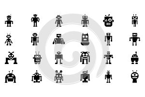 Robots Vector Icons 2