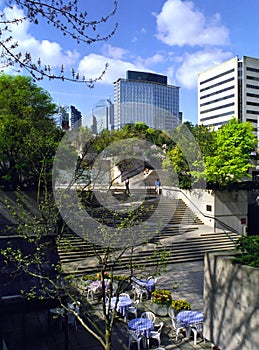 Robson Square Vancouver British Columbia Canada