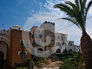 Roc de Sant Gaieta village on Tarragona, Catalonia, Spain