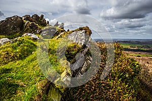 Roc`h Trevezel mount in Brittany