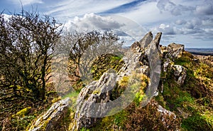 Roc`h Trevezel summit in Brittany photo