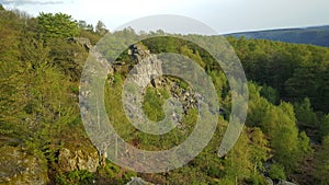 Roc la tour in the Ardennes