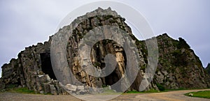 Roca de la ventana en constitucion photo