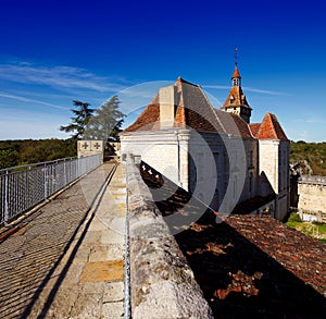 The Rocamadour monastery in France, Word Heritage of Unesco