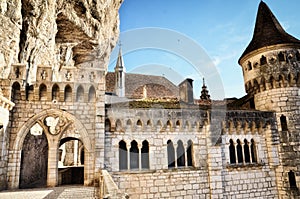 Rocamadour, one of the most beautiful village in France, religious destination