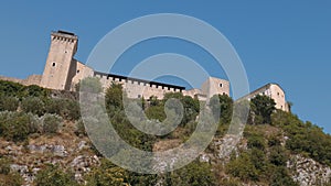 Rocca Albornoziana Arbonoz Fortress, Spoleto, Umbria, Italy