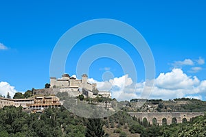 The Rocca Albornoziana and Towers Bridge of Spoleto