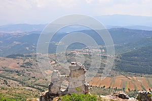 Rocca Calascio. Calascio castle.