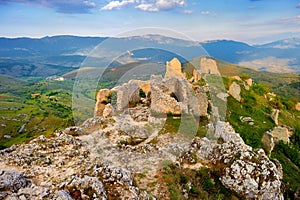 Rocca Calascio castle in Italy photo