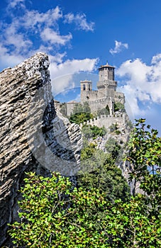 Rocca della Guaita, castle in San Marino republic, Italy