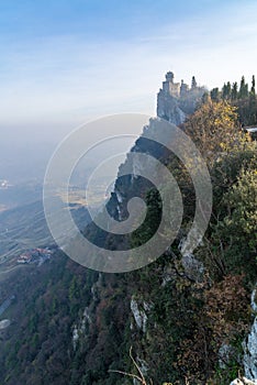 Rocca della Guaita, castle in San Marino republic, Italy