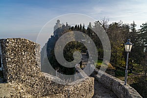 Rocca della Guaita, castle in San Marino republic, Italy