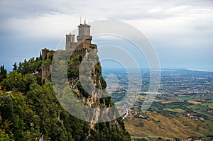 Rocca della Guaita, castle in San Marino republic, Italy