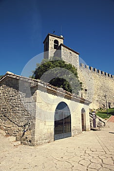 Rocca della Guaita, castle in San Marino republic, Italy