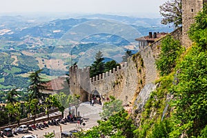 Rocca della Guaita, the most ancient fortress of San Marino photo