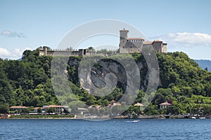 Rocca di Angera on Lago Maggiore, Italy