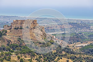 Rocca Imperiale castle  in Cosenza province, Calabria, Italy