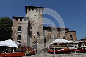 Rocca Sanvitale Or Castello Di Fontanellato, Emilia Romagna. Italy